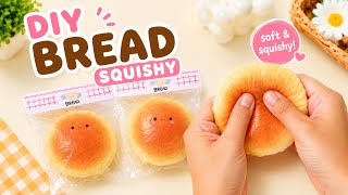This Homemade Bread Squishy Is SO Soft! 😱🍞 | How to make squishy at home screenshot 1