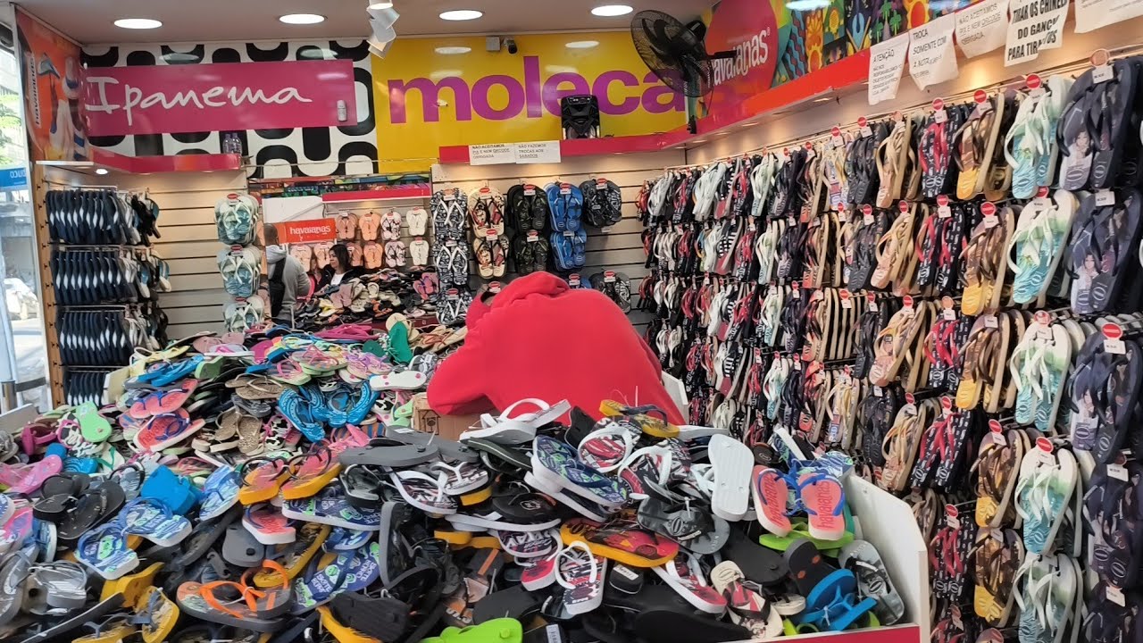 chinelo havaianas no Brás - para iniciantes saí na frente Chinelos no Atacado (Lançamento)