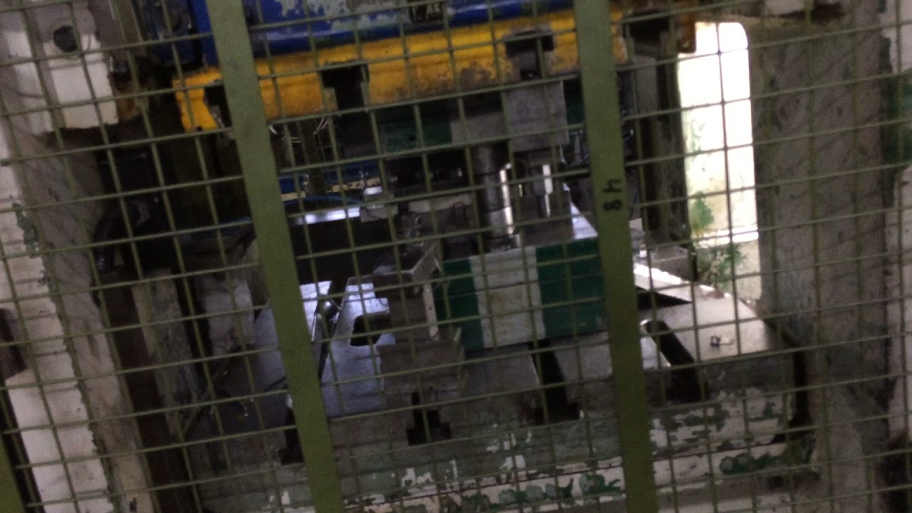 Tonnage Monitor 2 Point on 80 Ton Mechanical Press Working Production