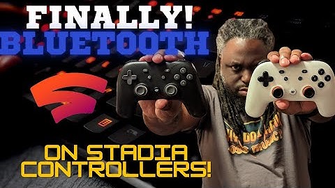 Turn On Bluetooth Mode On The Stadia Controller!