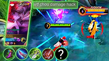 CHOU! DAMAGE HACK/TRY THIS NEW HACK BUILD/CHOU USERS !