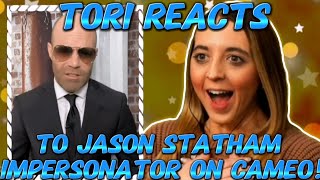Amazing Jason Statham Impression Reaction - Christmas surprise for Tori - Jason Statham Impersonator