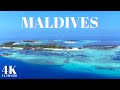 FLYING OVER MALDIVES 4K UHD - Relaxing Music Along With Beautiful Nature Videos (4K Ultra HD)