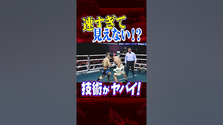 【井上尚弥】速すぎて見えないパンチ
