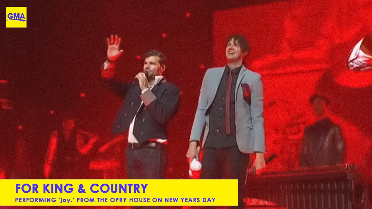 ⁣for KING & COUNTRY | 'joy' LIVE on Good Morning America | New Years Day 2021