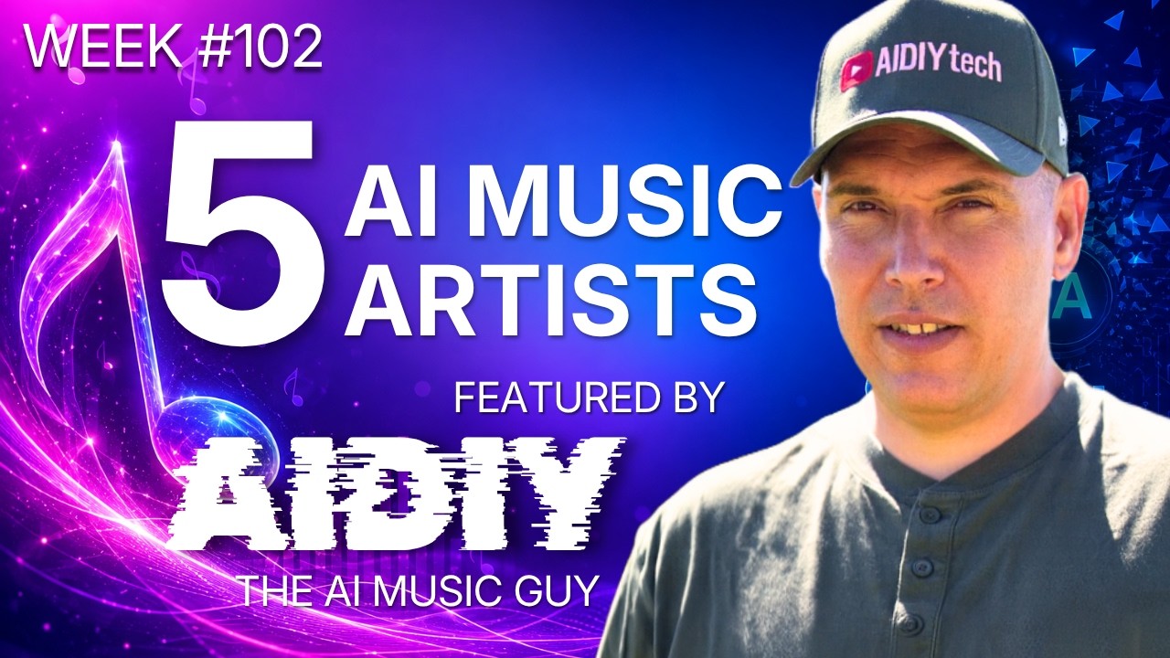Week 102: 5 AI Artists You Need To Hear This Week!