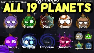How to Get ALL NEW 19 Planets in NEOSIDIA FIND THE PLANETS Roblox