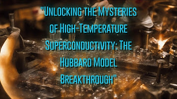 Unlocking the Mysteries of High-Temperature Superconductivity: The Hubbard Model Breakthrough