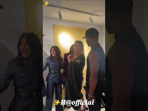 Angelina Jolie With Salma Hayek At Atelier Jolie 💘#salma Hayek #AngelinaJolie #shortsviral #shorts