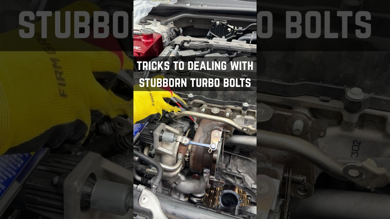 Tricks to Removing Honda Turbo Bolts