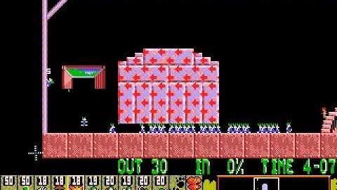 Lemmings - Fun Level 11