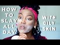 LONG LASTING FOUNDATION ROUTINE FOR OILY SKIN BLACK WOMEN (talk through)  | Patty Phattty