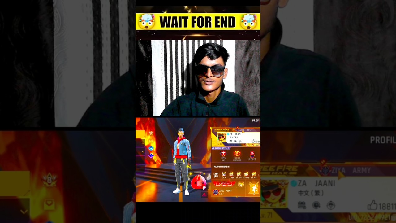 ZIYA GAMING GUILD PLAYER😱 REACTION PROFILE 🫡🔥