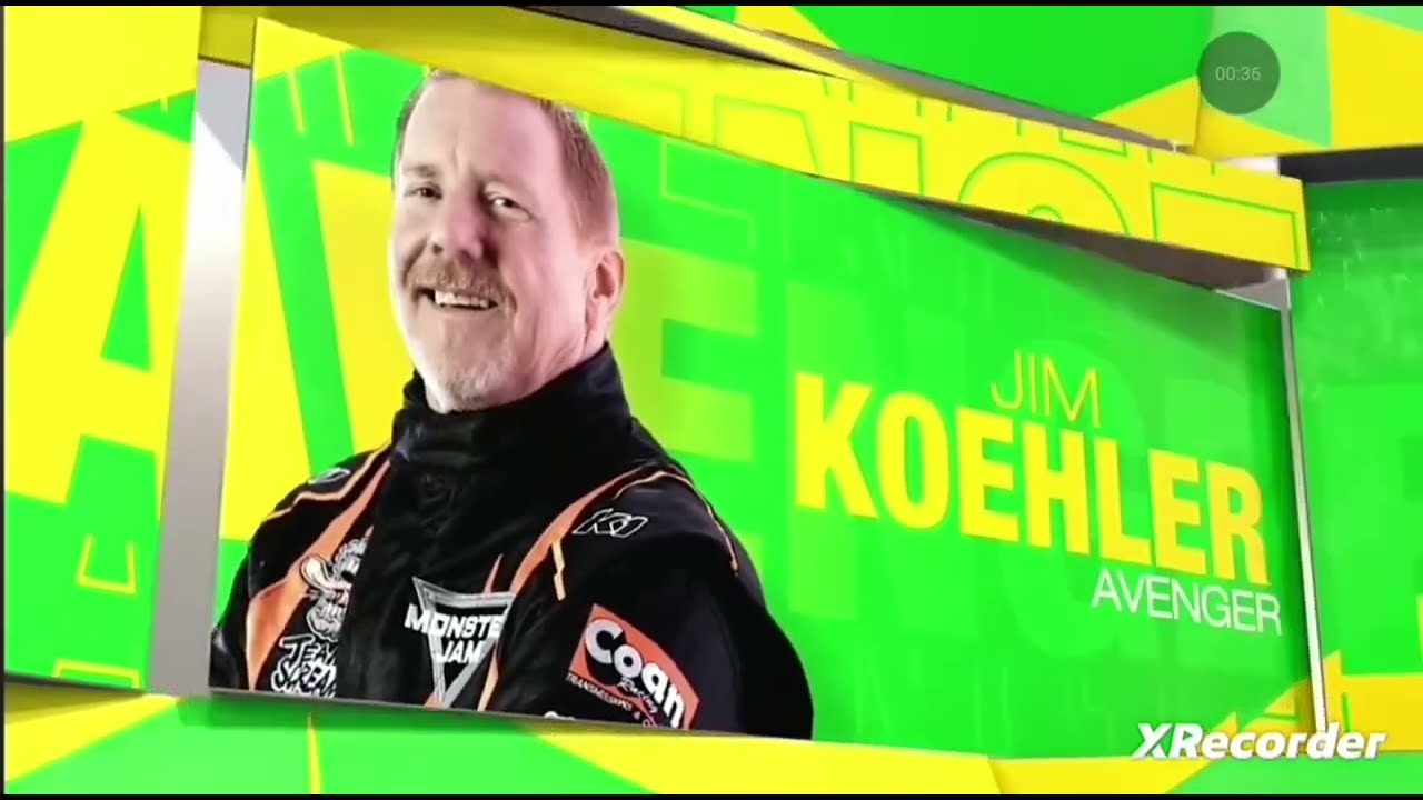 Avenger Jim Koehler Driver Card 2025/Monster Jam Song
