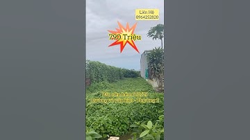 Bán nền hẻm 962/29 - đường võ văn kiệt - Phường Phú Lợi - TP Cần Thơ #nhadatsoctrang #datnensoctrang