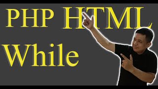 while loop in php