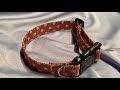 How to sew a dog collar