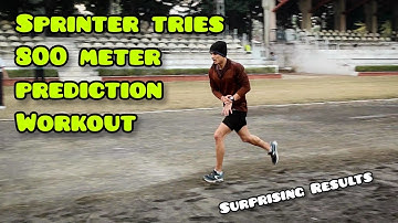 What is my best 800 meter time ? 800 Meter Prediction Workout by @nicksymmonds