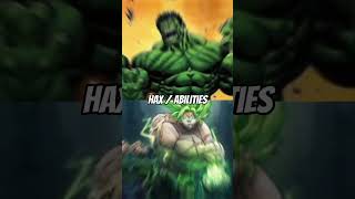 Hulk vs broly