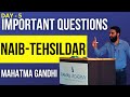 HP NAIB TEHSILDAR Preparation - Mahatma Gandhi Important Questions - Part 5