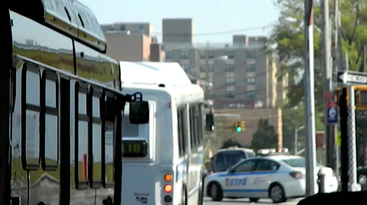 MTA Bus Company 1999 OBI Orion 05.501 CNG #9828 & 2011 New Flyer Industries C40LF #228 on the Q25