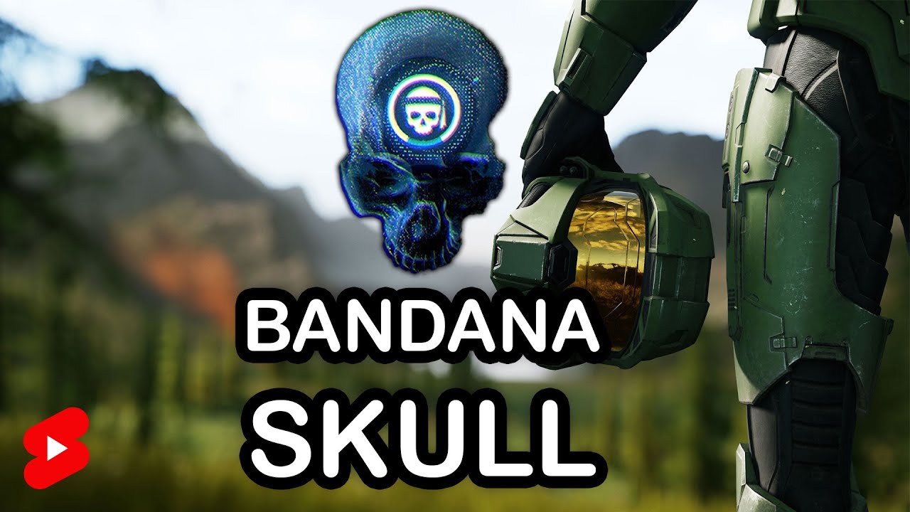 Halo Infinite Skull Guide - Bandana