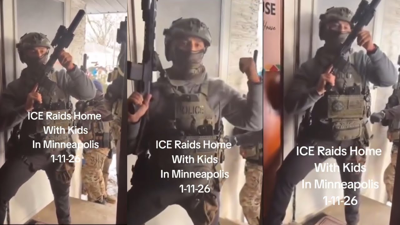 ICE Door-to-Door Raids Hit Twin Cities Neighborhoods — Children Inside Homes | ICE raids | bbc news 
