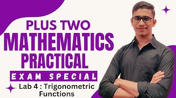 Plus Two Mathematics Practical 2023 | 