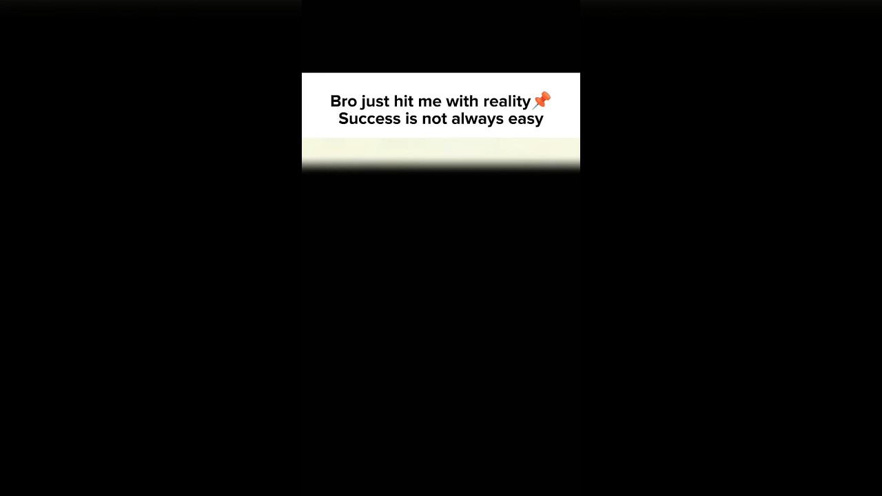 🦅success is not always easy bro just hit me with reality 💀support mindlgnite #shorts #successmindset