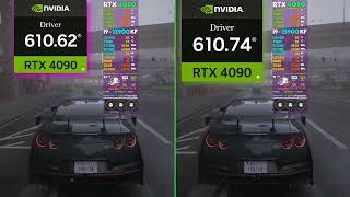 NVIDIA DLSS 5 Driver 610.74 vs. 610.62 Forza Horizon 6