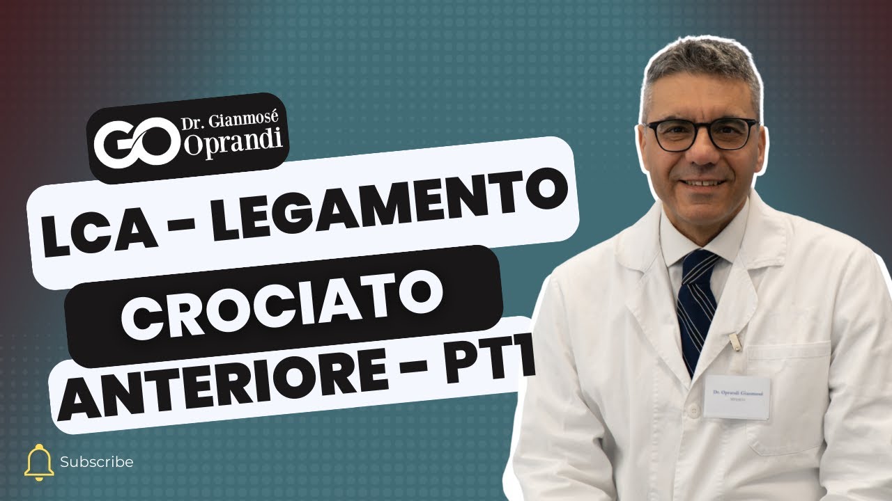 Legamento Crociato Anteriore - LCA pt.1 - YouTube