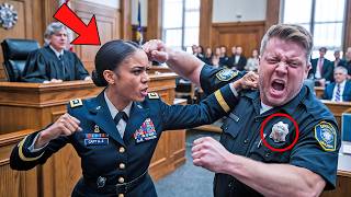 A Male Cop Slapped a Black MP in Court — Seconds Later, She Knocks Him Out Cold
