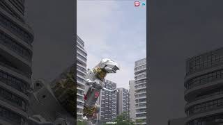 Out of My Way!!! 🦖#Robosen #LiveTheImagination #Transformers #Grimlock #shorts