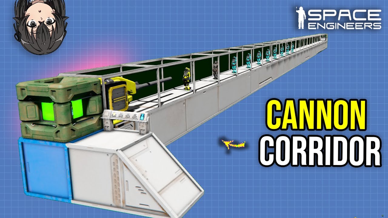Is Artillery Cannon Good For Corridor Defense? Space Engineers