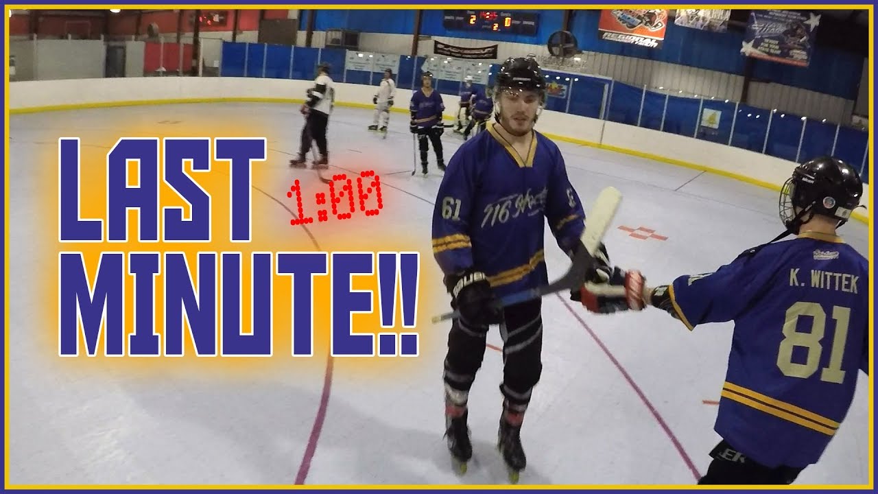 GoPro Roller Hockey TOURNAMENT!! DOWN TO THE LAST MINUTE!! (GAME 3