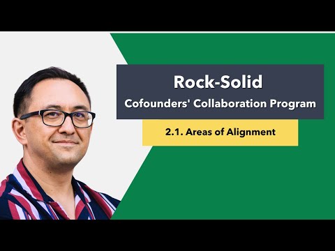 2.1. Areas of Alignment (Cofounders' Collaboration Program)