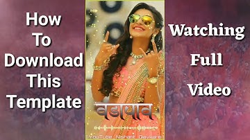 Avee Player Template Download Link new | How to create trending WhatsApp Status Video | Avee player