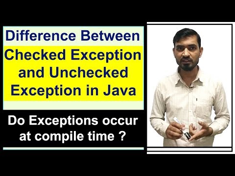 Difference between Checked and Unchecked Exception | Exception Handling in Java by Deepak