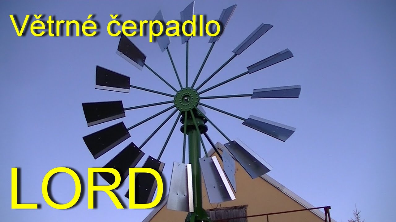 Větrné čerpadlo LORD
