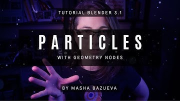Blender 3.1 Tutorial | Particles with Geometry Nodes