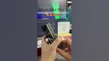 Miyoo Mini Plus with New Stickers😍😍