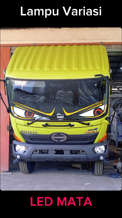 LED MATA MODE TRUK #shorts #truck #karoseri #lampuvariasi #led #truk #videoshort #hinotruck