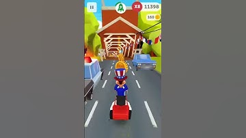 Run Forrest Run 🏃 jump Runing game#shorts video