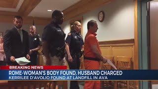 Rome-Woman s Body Found Husband Charges