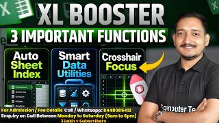 3 Important Functions XL Booster Functions | XL Booster Auto Formula | Computer Tech Academy