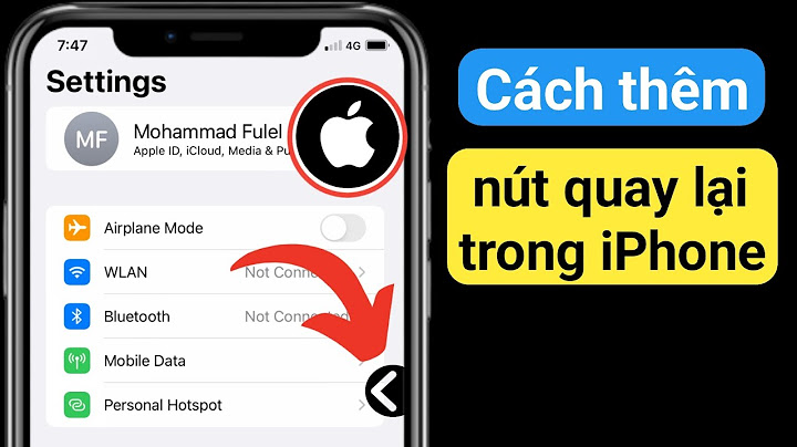 Hướng dẫn quay lại thao tác trên điện thoại iphone năm 2024