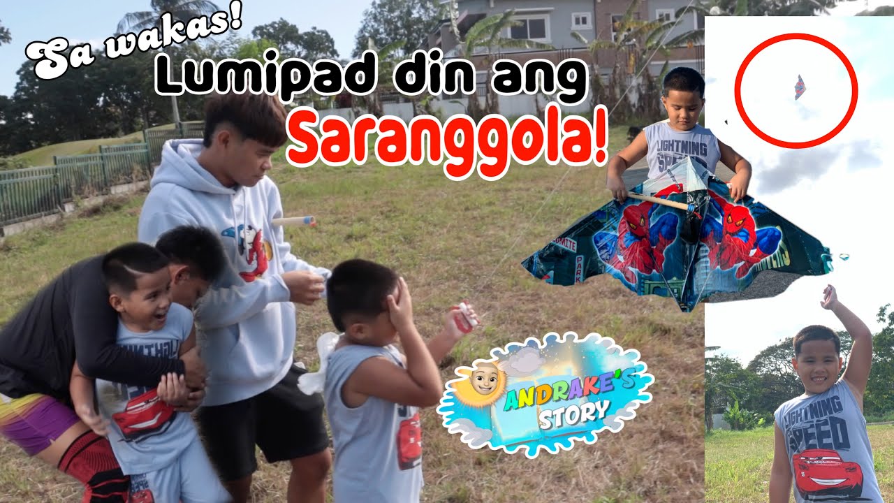 LUMIPAD NA ANG SARANGGOLA NI CROW | ANDRAKE STORY