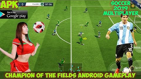 Champion of the Fields Android Gameplay || Football Android