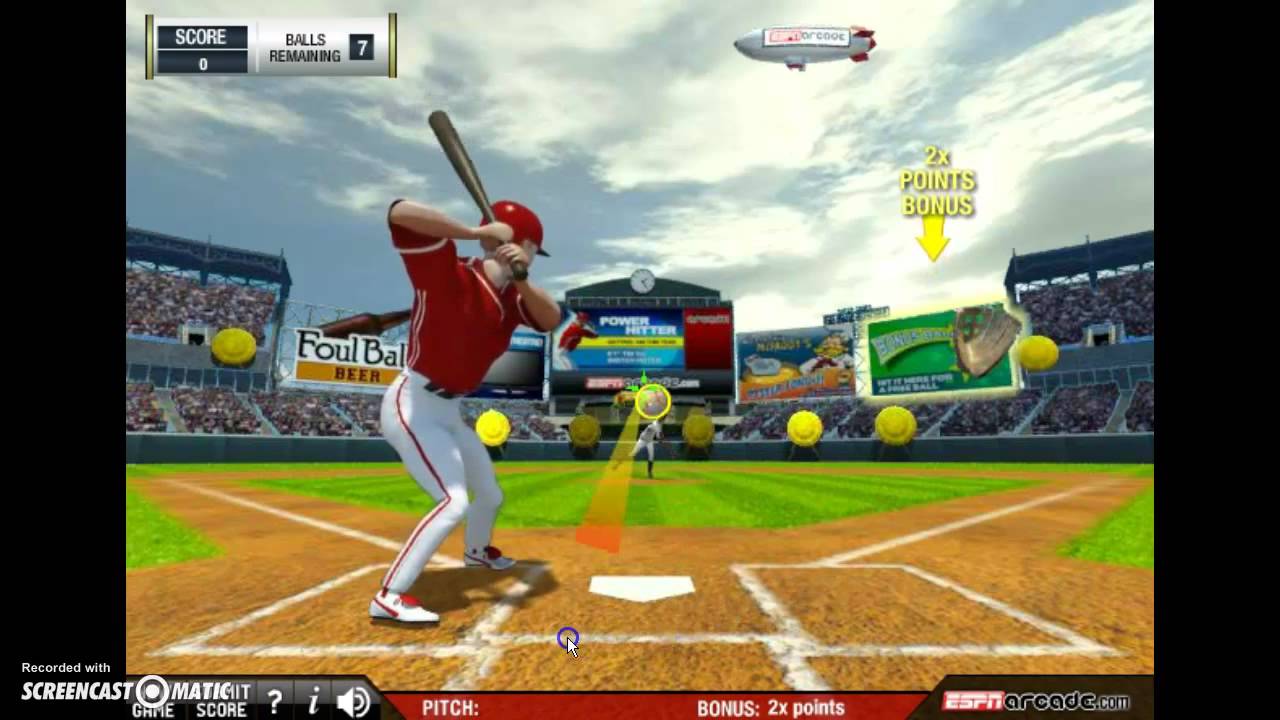 ESPN Arcade:Smash And Blast baseball - YouTube