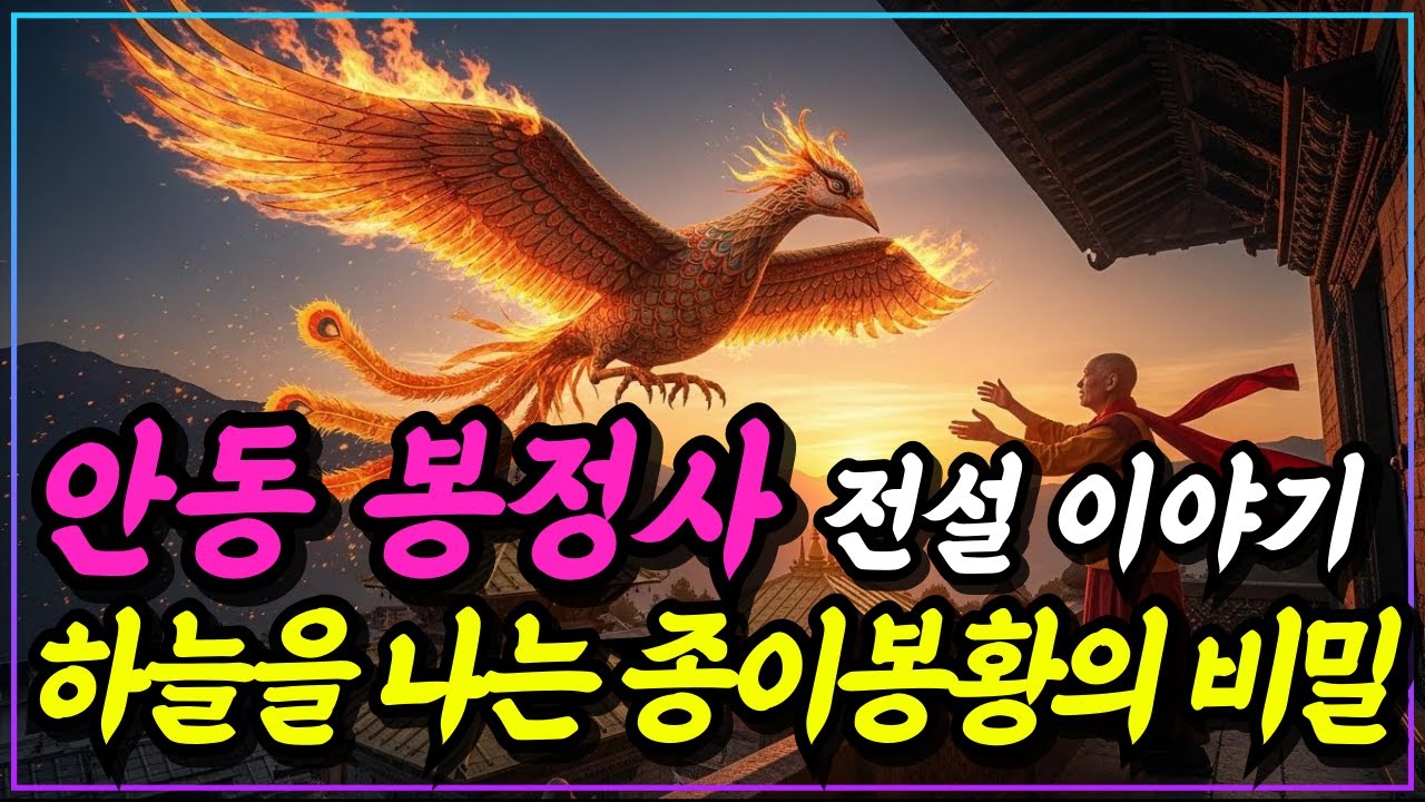 [불교이야기] 살아있는 듯 날아간 '종이 봉황', 왜 이곳에 멈춰 천년 고찰이 되었나?ㅣ안동 봉정사 전설ㅣ자면서 듣는 불교이야기ㅣ불교소설